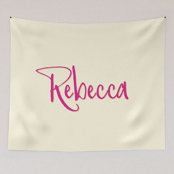 Item preview, REBECCA personalized type design designed and sold by CharlottePlaceArt.