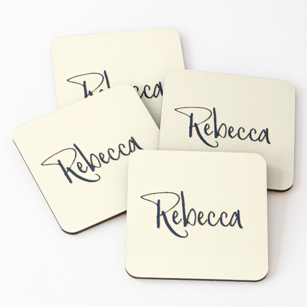 Item preview, REBECCA personalized type design designed and sold by CharlottePlaceArt.