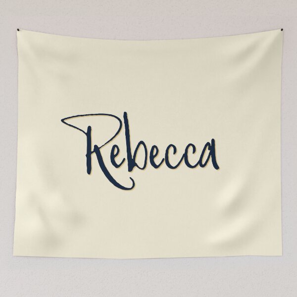 Item preview, REBECCA personalized type design designed and sold by CharlottePlaceArt.