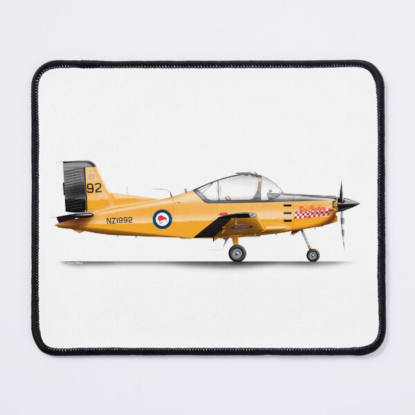 Item preview, PAC CT-4E AIRTRAINER NZ1992 RNZAF designed and sold by Grubby Fingers Aircraft Illustration.