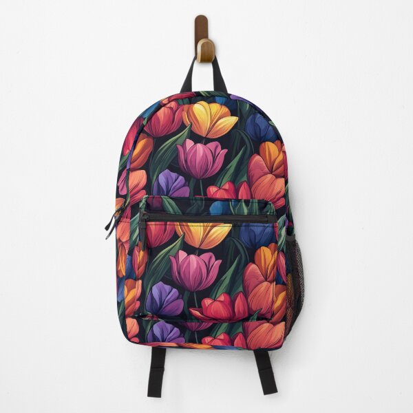 Item preview, Exotic Tulip Motif - Flower Bouquet Pattern - Valentine'S Day Gifts designed and sold by RoyalStarsPatts.