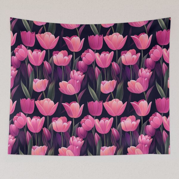 Item preview, Delicate Tulip Texture - Hawaiian Flower Pattern   - Christmas Gifts For Women designed and sold by RoyalStarsPatts.