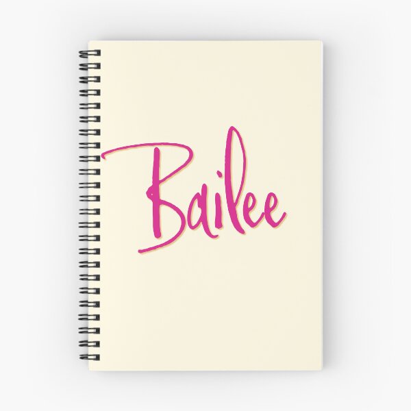 Aperçu de l'œuvre Conception de caractères personnalisée BAILEE créée et vendue par CharlottePlaceArt.