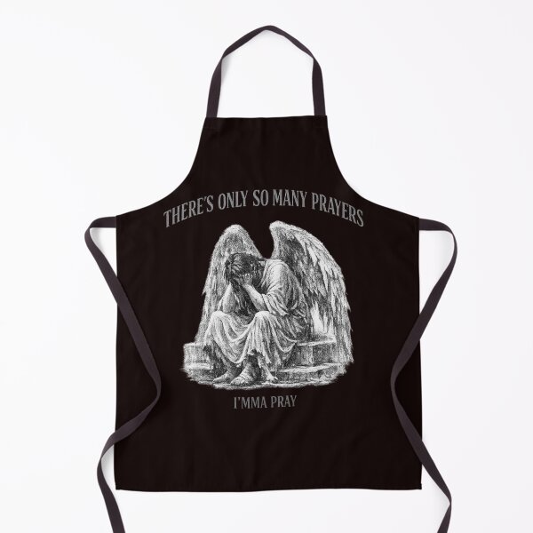 Item preview, Broken Angel Prayer - Dark Streetwear Graphic Tee designed and sold by FrameFlow.