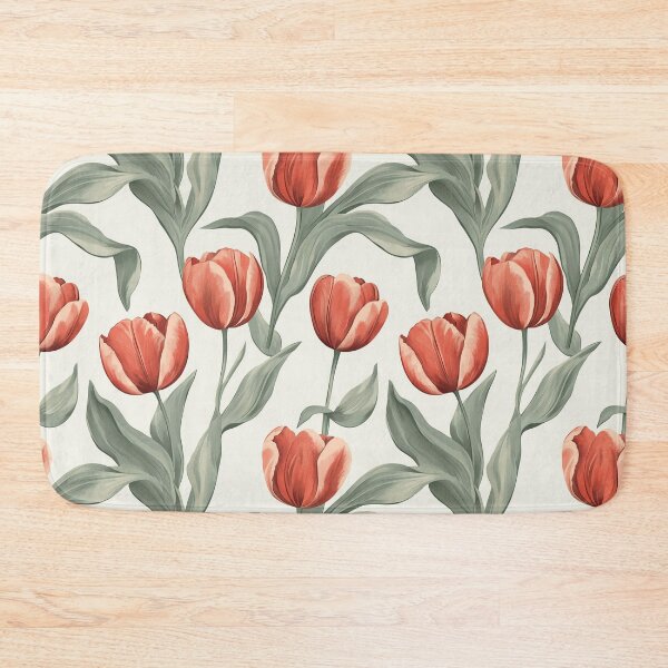 Item preview, Elegant Tulip Bouquet - Flower Floral Pattern   - Baptism Gifts designed and sold by RoyalStarsPatts.