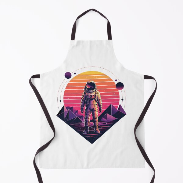 Item preview, Retro Astronaut Neon Sunset designed and sold by fultzkristen.