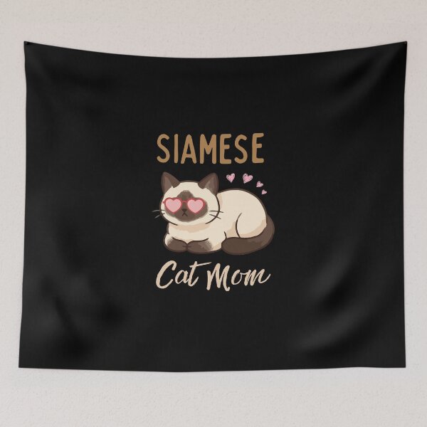 Item preview, Siamese cat mom  designed and sold by Fateh-Kro ⭐⭐⭐⭐⭐.