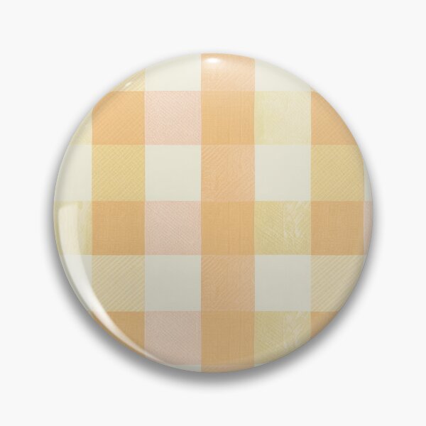 Item preview, Pastel Buffalo Check Pattern – Soft Yellow Cottagecore Summer Seamless Design designed and sold by Tamas Das.