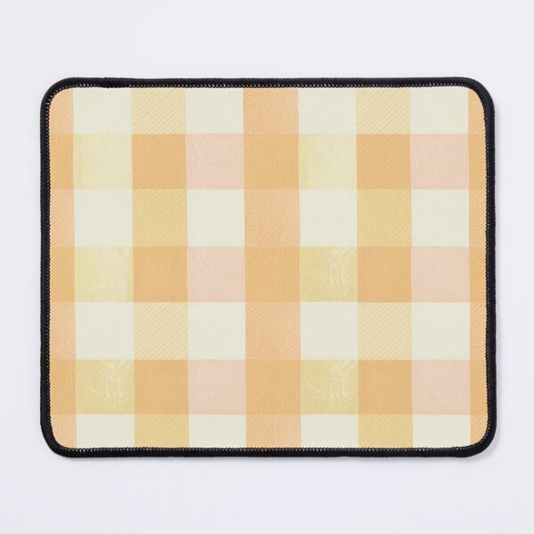 Item preview, Pastel Buffalo Check Pattern – Soft Yellow Cottagecore Summer Seamless Design designed and sold by Tamas Das.