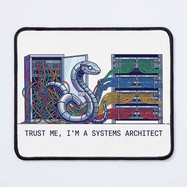 Item preview, Systems Architect Python Coder Funny IT designed and sold by ModMotiff.