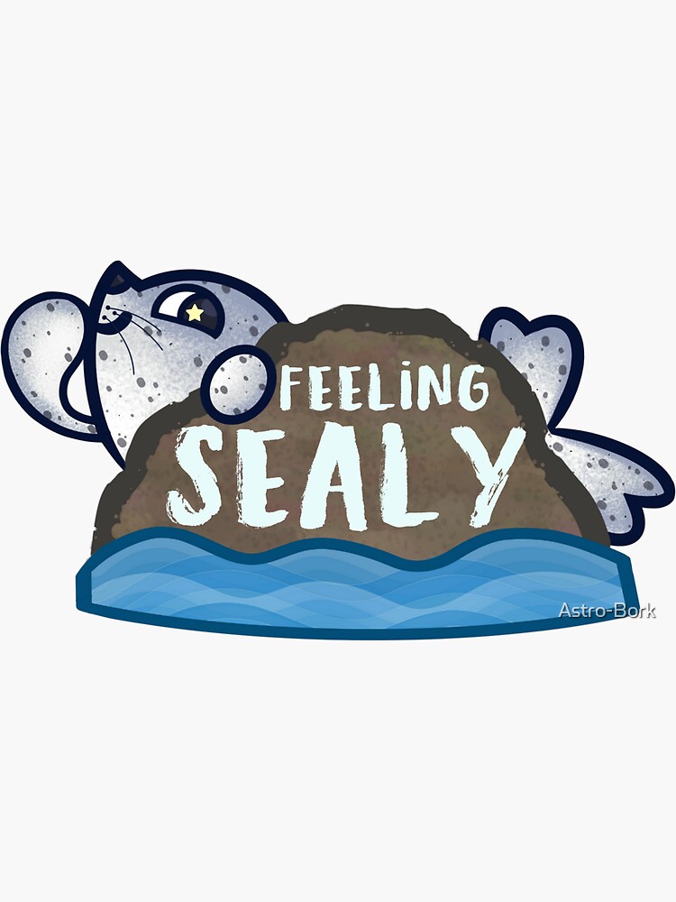 feeling-silly-sticker-by-astro-bork-redbubble