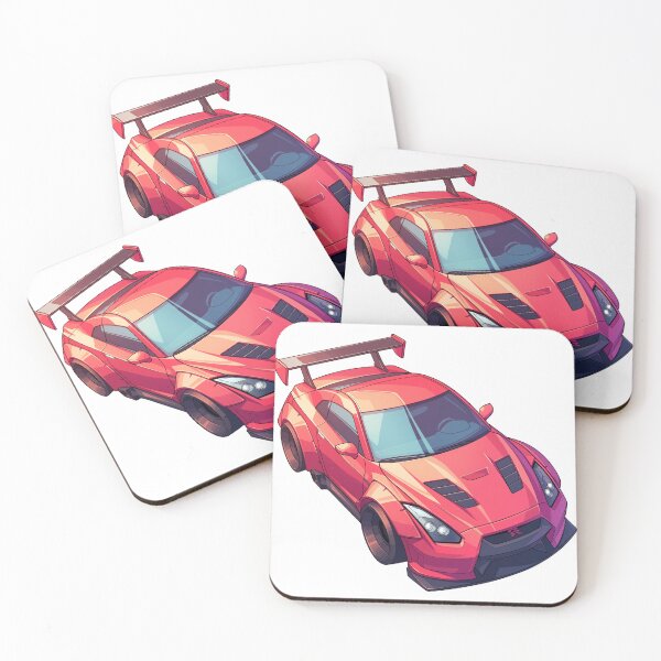 Item preview, Red GTR Muscle Car designed and sold by AnzDigital.