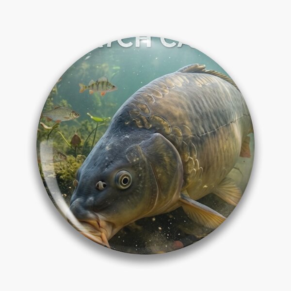 Item preview, Keep Calm and Catch Carp: The King of the Lake designed and sold by CoolLookClothes.