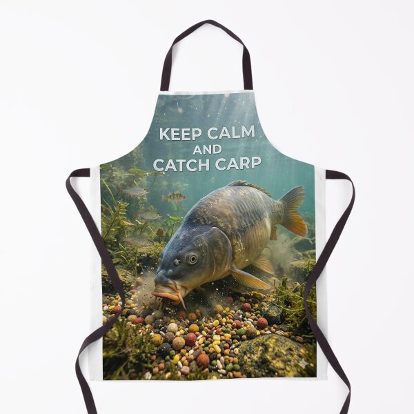 Item preview, Keep Calm and Catch Carp: The King of the Lake designed and sold by CoolLookClothes.