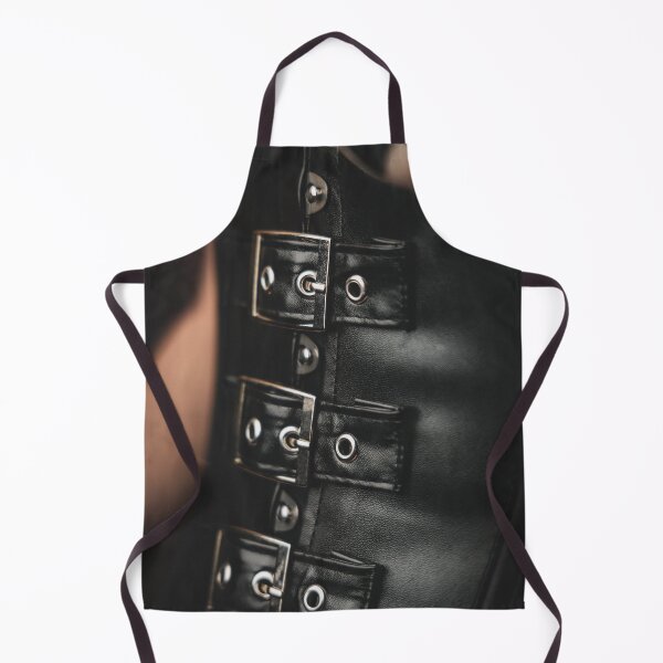 Item preview, Black Leather Buckle Detail – Dark Aesthetic Fashion Photography Print designed and sold by BodylineStudio.