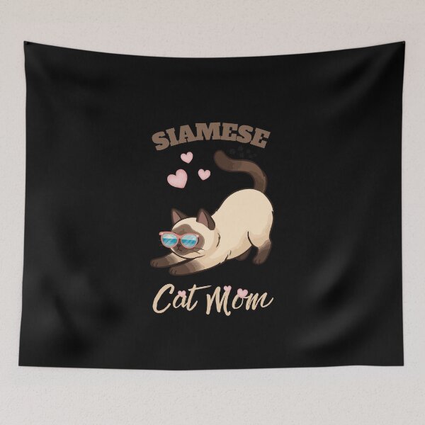 Item preview, Siamese cat mom  designed and sold by Fateh-Kro ⭐⭐⭐⭐⭐.