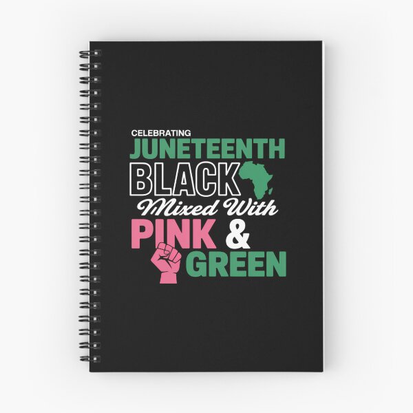Item preview, Celebrating Juneteenth Black Mixed with History Pink designed and sold by EllenJast.
