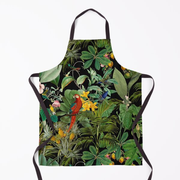 Artikelvorschau, Dschungel der botanischen Wunder Schwarz entworfen und verkauft von artsandsoul.