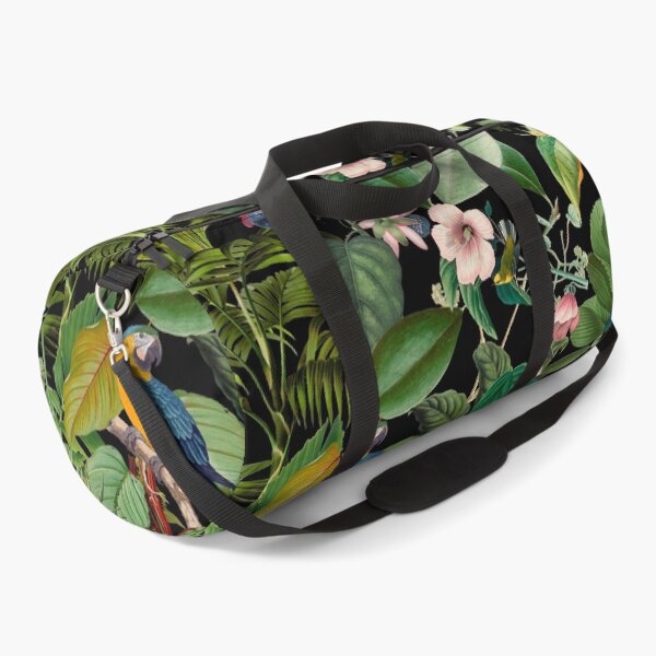 Item preview, Jungle Of Botanical Wonders Black designed and sold by artsandsoul.