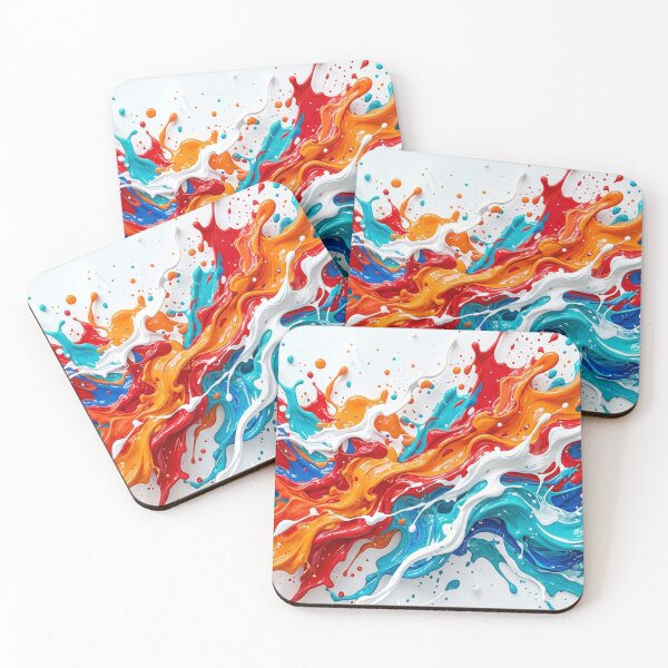 Item preview, Flowing explosion of colors designed and sold by Sigtrix.