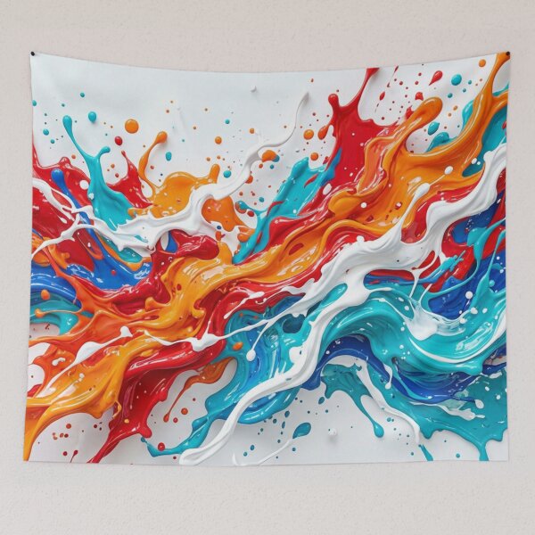 Item preview, Flowing explosion of colors designed and sold by Sigtrix.