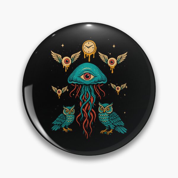 Item preview, Psychedelic Jellyfish – Surreal Ocean Art Design designed and sold by majesty-prints.