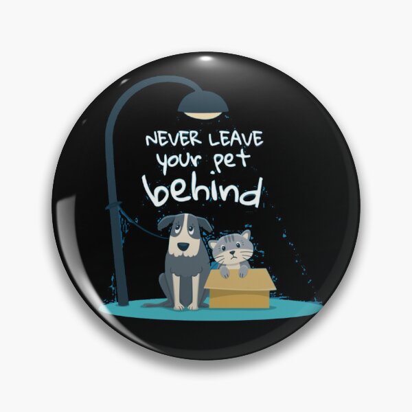 Item preview, Never Leave Your Pet Behind - Heartfelt Dog and Cat Advocacy Art designed and sold by GenZFashion000.