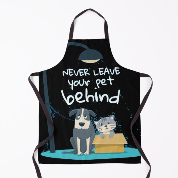 Item preview, Never Leave Your Pet Behind - Heartfelt Dog and Cat Advocacy Art designed and sold by GenZFashion000.