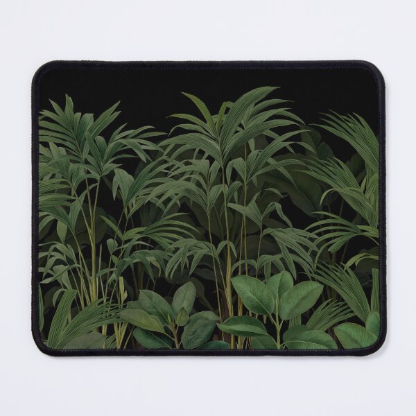 Item preview, Tropical Escape Jungle Paradise Black designed and sold by artsandsoul.