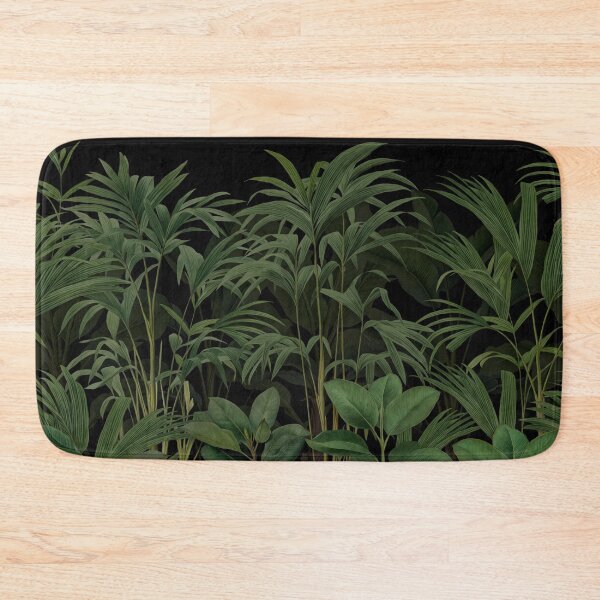 Item preview, Tropical Escape Jungle Paradise Black designed and sold by artsandsoul.