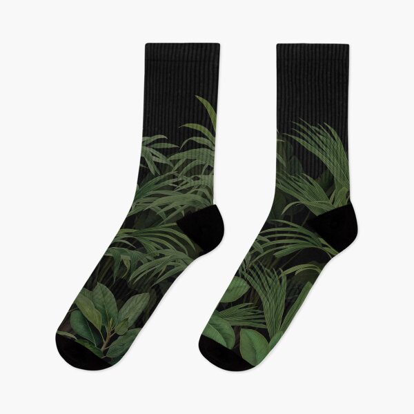 Item preview, Tropical Escape Jungle Paradise Black designed and sold by artsandsoul.