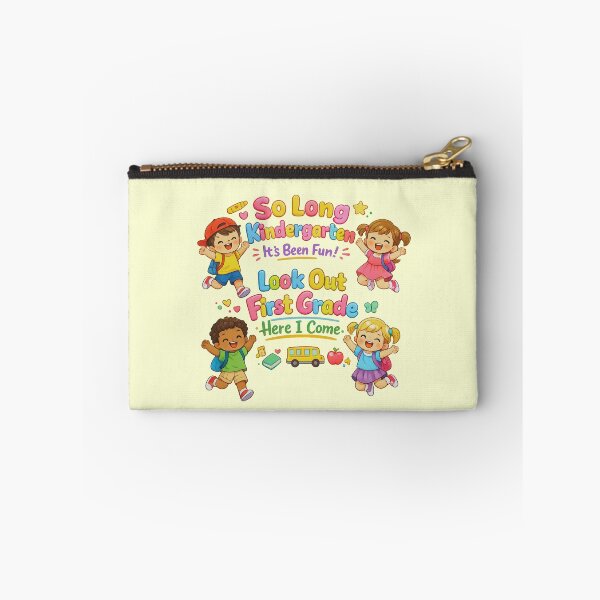 Item preview, Cute Kids So Long Kindergarten First Grade Here I Come Kids Graduation Gift designed and sold by Im-Ara.