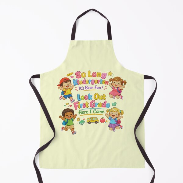 Item preview, Cute Kids So Long Kindergarten First Grade Here I Come Kids Graduation Gift designed and sold by Im-Ara.