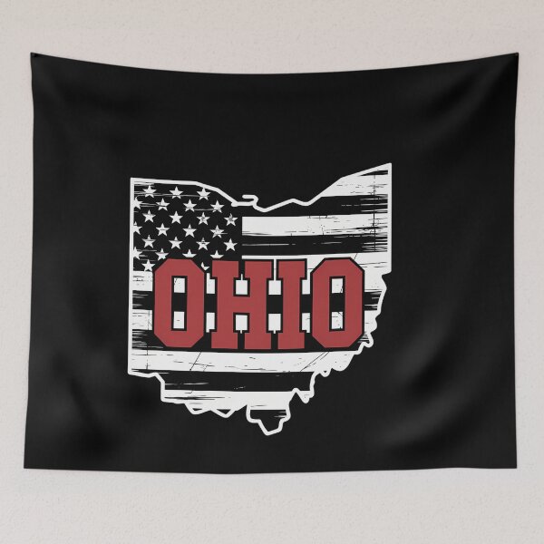 Item preview, 4th of July Ohio USA US Flag States designed and sold by EoraccoDesigns.
