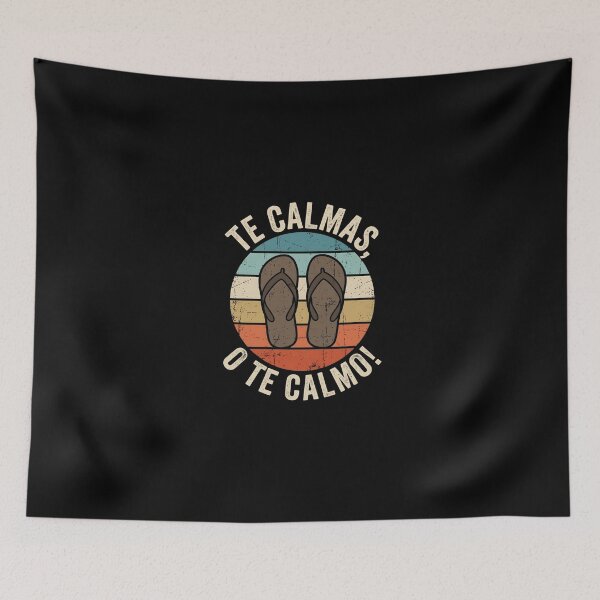 Item preview, Te Calmas O Te Calmo Spanish Chancla designed and sold by dudelinart.