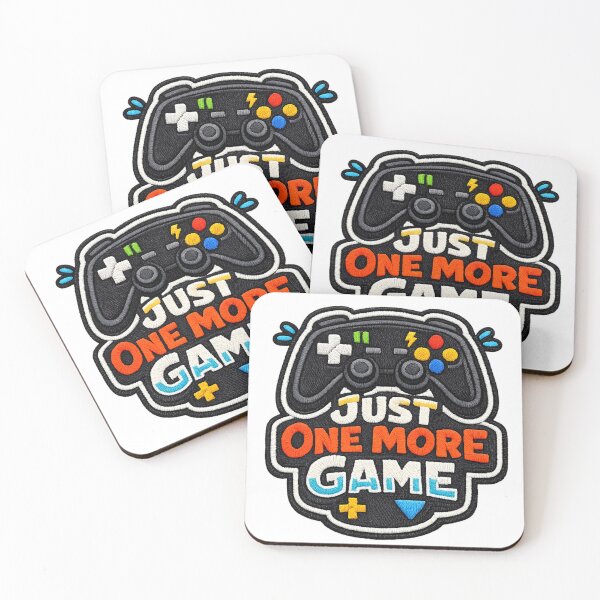 Item preview, Just One More Game Patch - Embroidered Controller Gaming Art designed and sold by myforestfog.