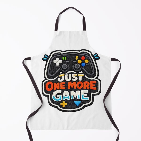 Item preview, Just One More Game Patch - Embroidered Controller Gaming Art designed and sold by myforestfog.