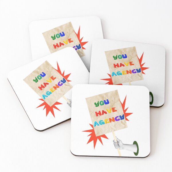Item preview, SAY IT LOUD – YOU HAVE AGENCY v3 designed and sold by WheelieGdArt.