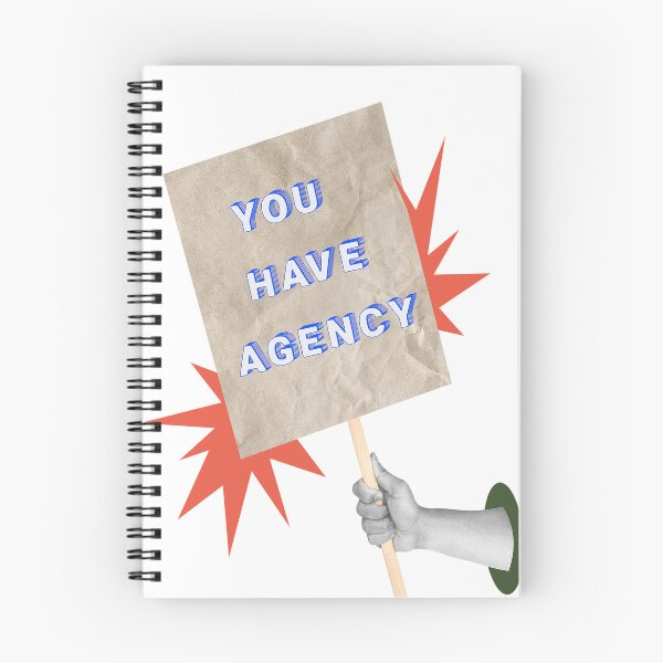 Item preview, SAY IT LOUD – YOU HAVE AGENCY v2 designed and sold by WheelieGdArt.
