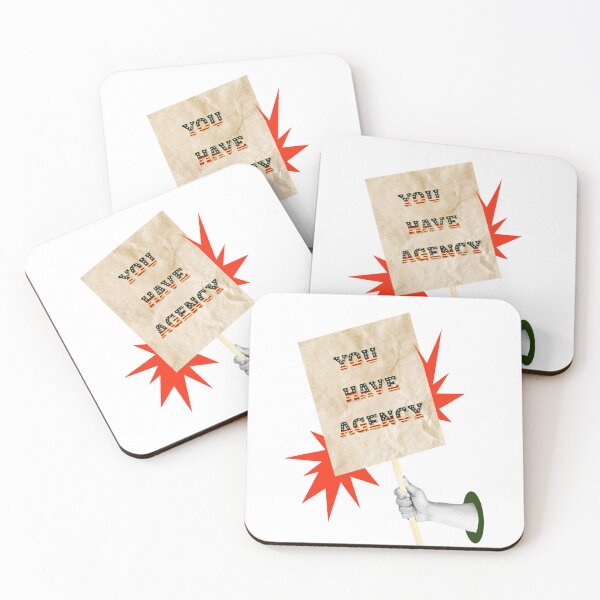 Item preview, SAY IT LOUD – YOU HAVE AGENCY v1 designed and sold by WheelieGdArt.