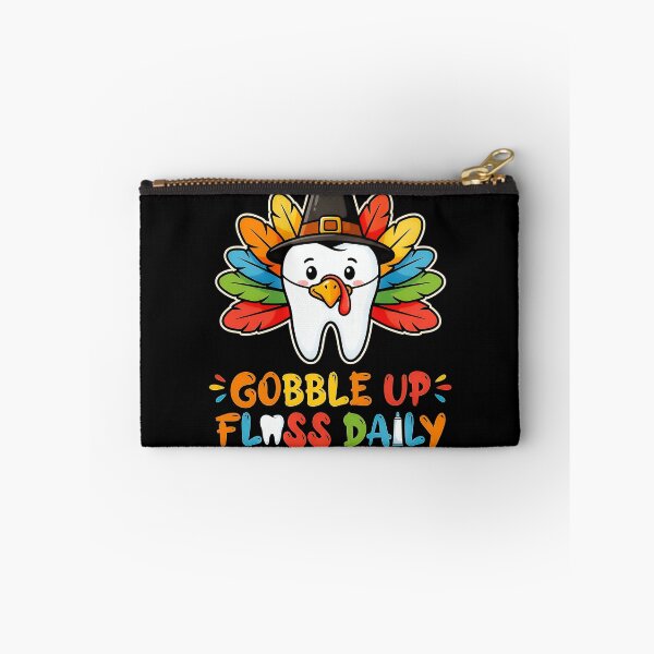 Item preview, Funny Turkey Tooth Gobble Up Floss Daily designed and sold by graphixpolash.