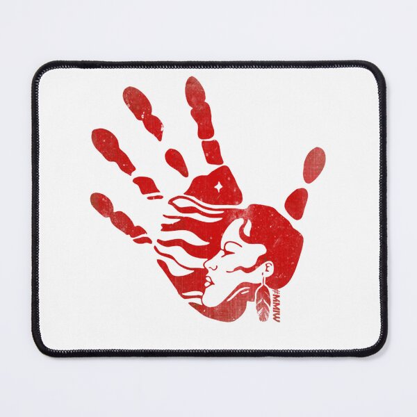 Item preview, Red Hand #MMIW Native American designed and sold by zalafliyawop.