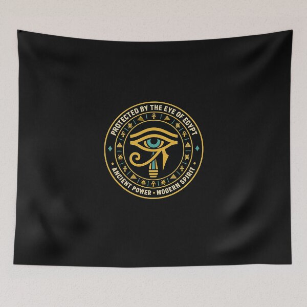 Item preview, Protected by the Eye of Egypt – Mystic Horus Protection Symbol designed and sold by GeniePixel.