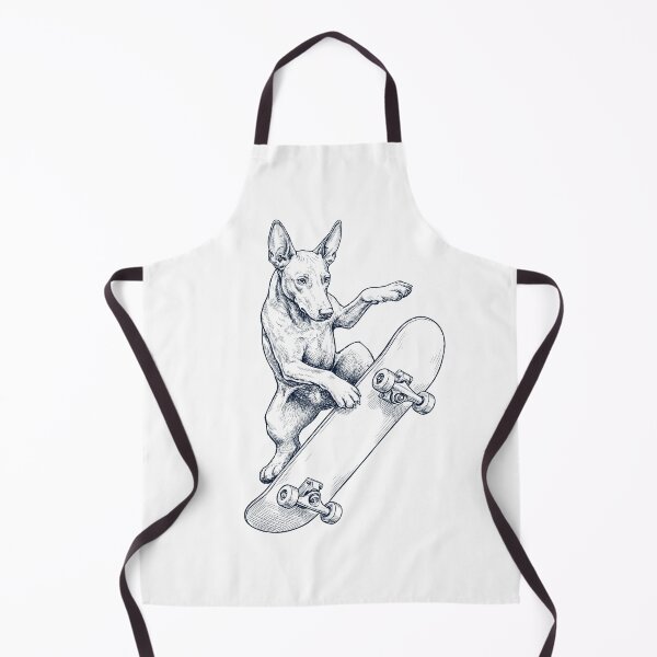 Item preview, Vintage Pharaoh Hound Skateboarding Skate Dog Dad Lover designed and sold by DoodleTortle.