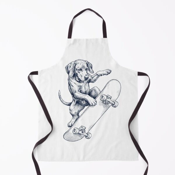 Item preview, Vintage Redbone Coonhound Skateboarding Skate Dog Dad Lover designed and sold by DoodleTortle.