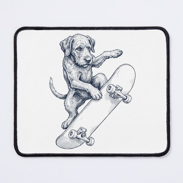 Item preview, Vintage Spinone Italiano Skateboarding Skate Dog Dad Lover designed and sold by DoodleTortle.