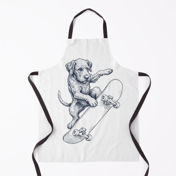 Item preview, Vintage Spinone Italiano Skateboarding Skate Dog Dad Lover designed and sold by DoodleTortle.