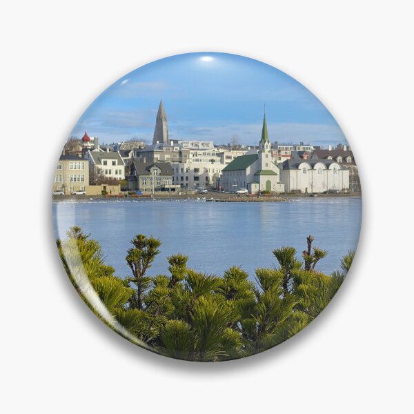 Item preview, Panorama of Reykjavik designed and sold by AsahiNoAme.