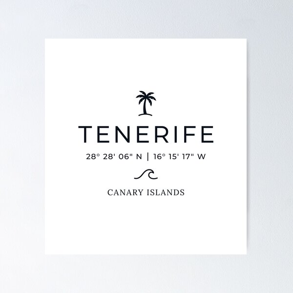 Item preview, Tenerife Canary Islands  designed and sold by ArtsyExplorer.