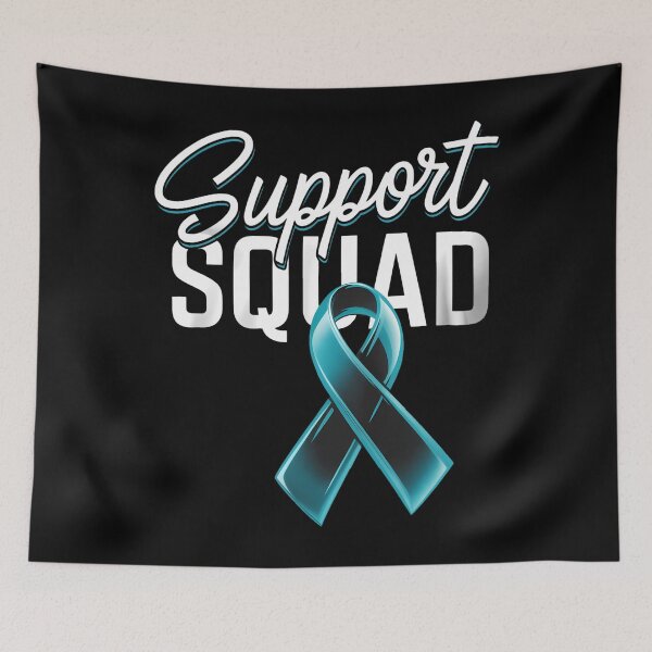 Item preview, Cervical Cancer Awareness Support Squad designed and sold by EllenJast.